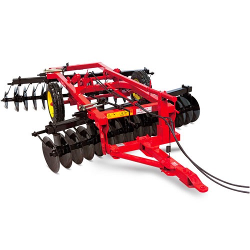 TRAILED OFFSET DISC HARROW WITH LIFT AND WHEEL CLTD