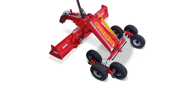 Lazer Kontrollü Toprak Tesviye Küreği