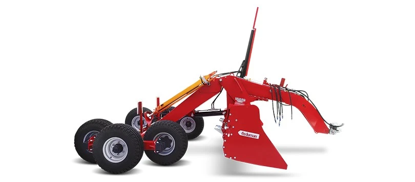 Lazer Kontrollü Toprak Tesviye Küreği